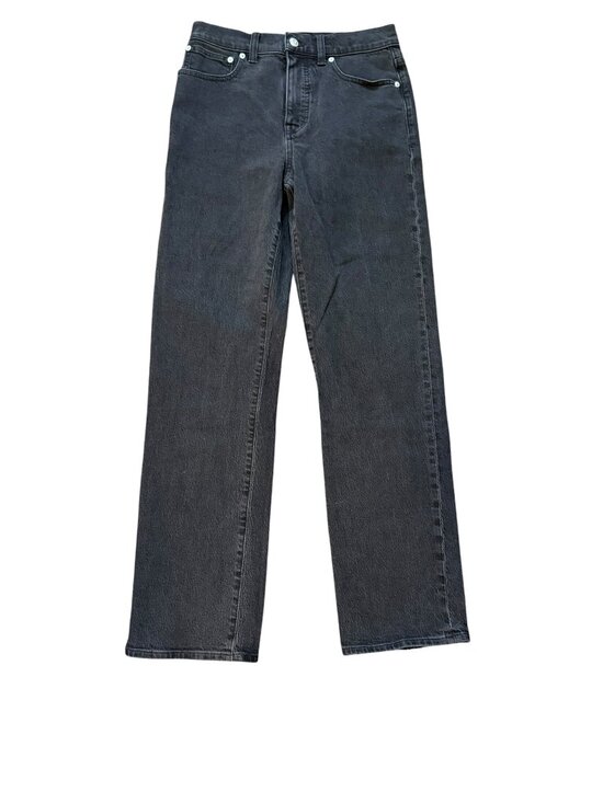 Madewell Denim - Madewell '90s Straight Black Wash Jeans Size 27 Fair Trade Certified